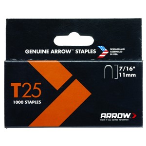 ARROW T25 7/16"-11mm 1000 Staples