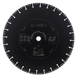 RHODIUS DG210-400x3.3x25.40mm D/C DISC ALLCUT