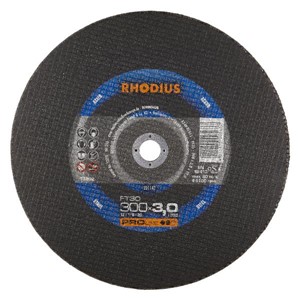 RHODIUS FT30 300x3x20mm Metal Cut Flat Disc