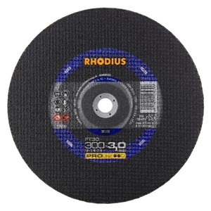 RHODIUS FT30 300x3x22.23mm Metal Cut Flat Disc
