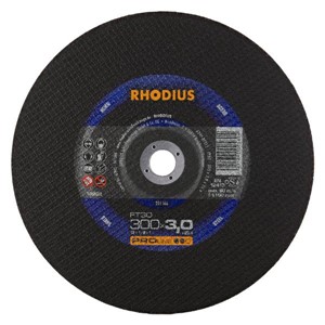 RHODIUS FT30 300x3x25.4mm Metal Cut Flat Disc