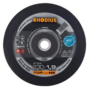 RHODIUS XT24 TOP230x1.9x22.2 Xtra-Thin Flat Disc