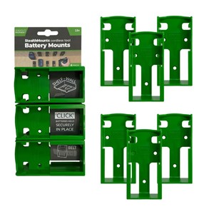 S'MOUNTS Green Battery Mounts Festool 18V Batterie