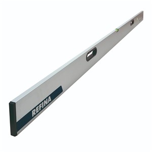 REFINA Alum box rule level 2.00m 100x17mm 2 handle