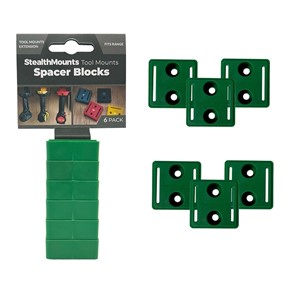 S'MOUNTS Tool Mounts 12mm Spacer (Green)