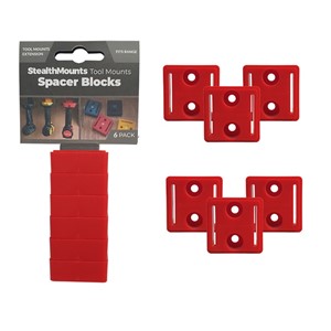 S'MOUNTS Tool Mounts 12mm Spacer (Red)